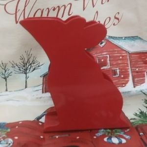 AKEA Red Mouse Shaped Napkin Holder